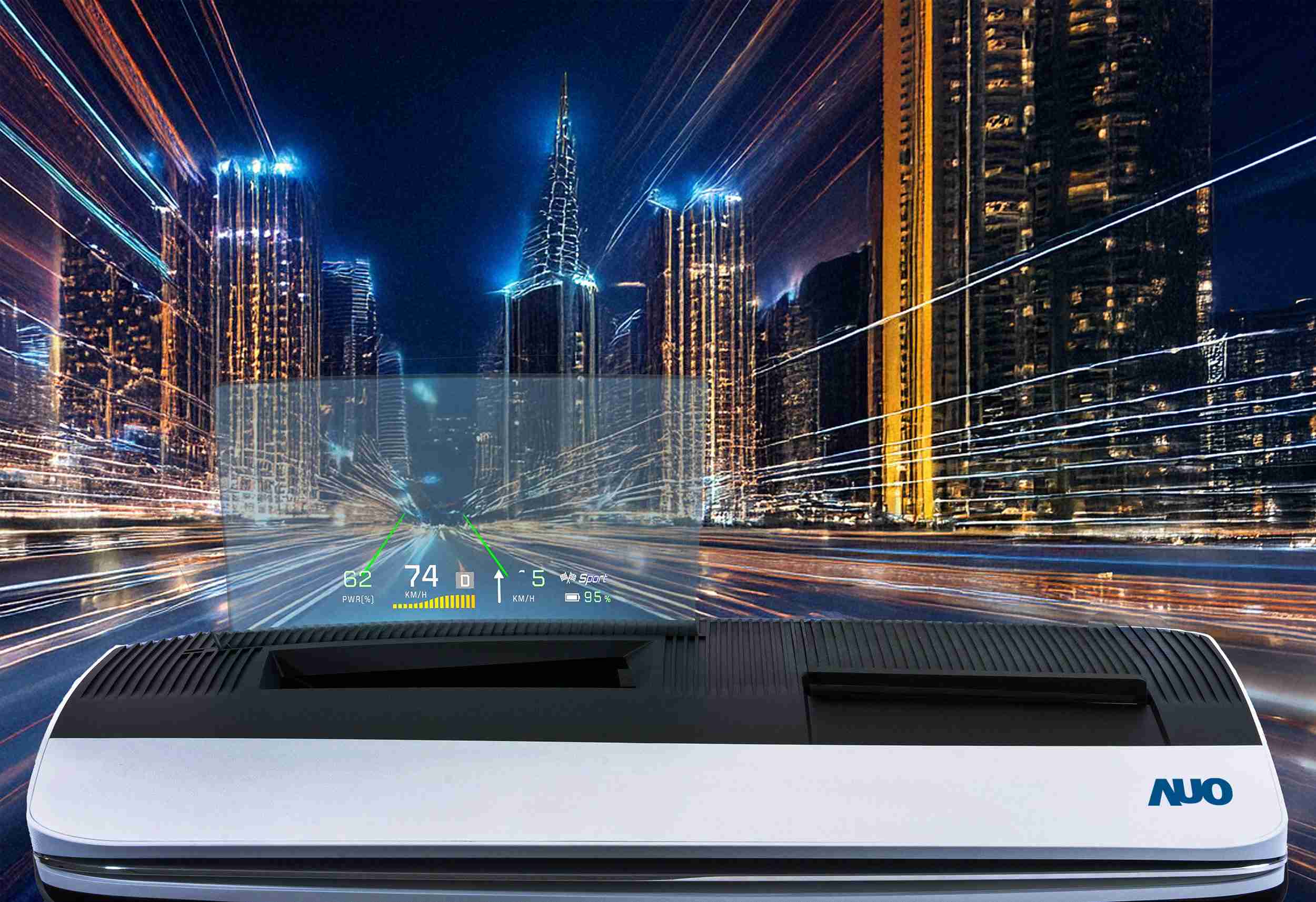 尊龙z6推出13吋Micro LED抬头显示器，，，，提供高入眼亮度、、、、高色彩饱和度的显示质量，，，，在阳光下或黑暗中都清晰可见，，并利用Micro LED模块体积小的优势，，，，解决车用空间有限的痛点