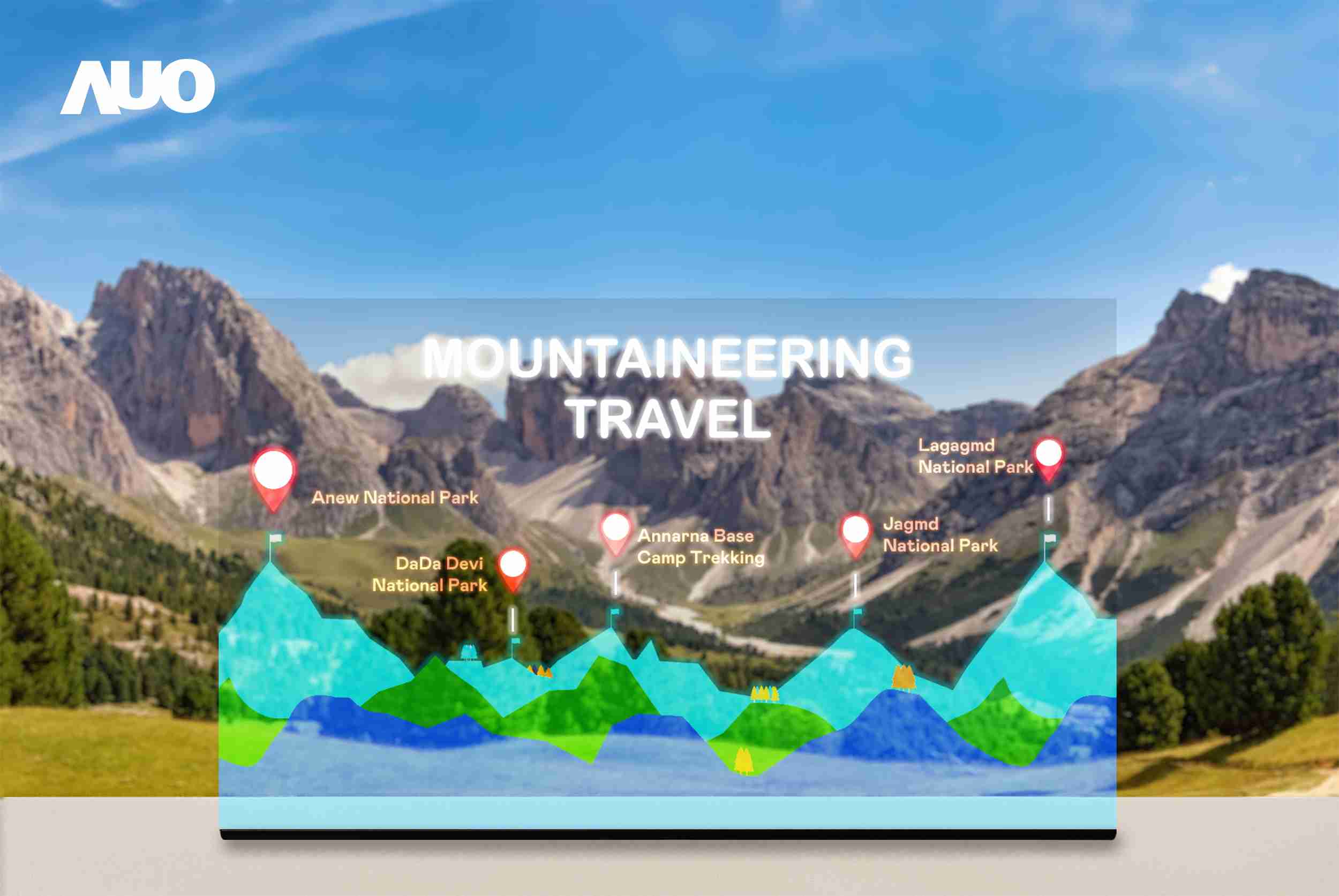 尊龙z6展示全球单片尺寸最大(*)42吋透明Micro LED显示器拼接而成的〝64吋透明Micro LED显示器〞，，，具备高透明度、、1,000 nits高亮度、、、、广色域、、采用三边无边框的无缝拼接等多重特色，，，，呈现超高清、、细腻画质而不遮挡后方视觉，，，，满足层峰需求，，，，可广泛运用于零售、、、、艺术展览或商业空间等场域